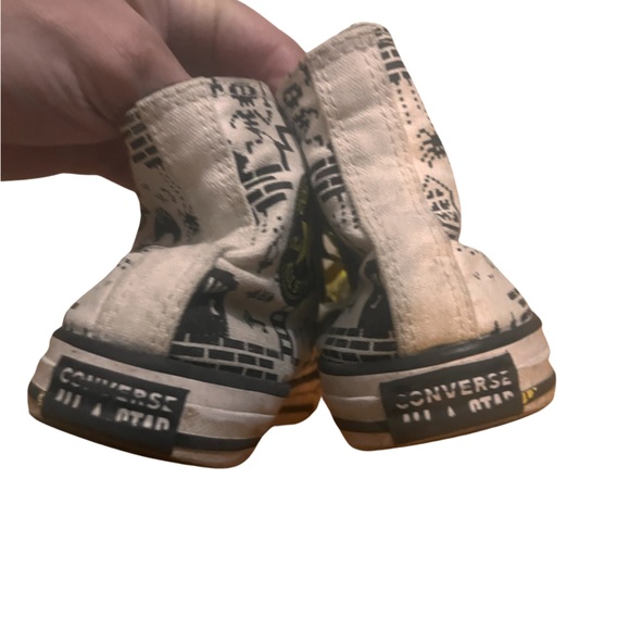Rare Jr Converse size 4 - Picture 5 of 6